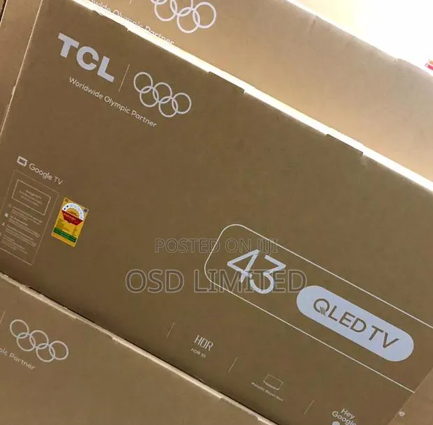 World Cup Promotcl 43" Qled Smart Google Tv · Photo 1