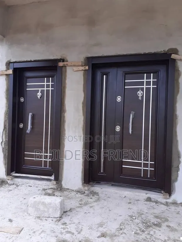 Steel Turkish One Half Classic Security Door+Accessories · Photo 1