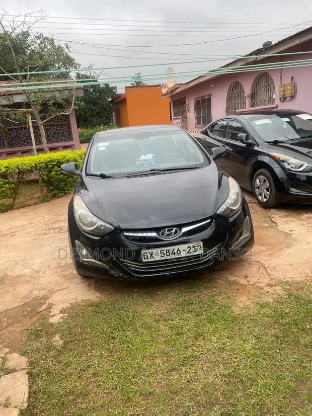 Hyundai Elantra 2014 Black · Photo 1