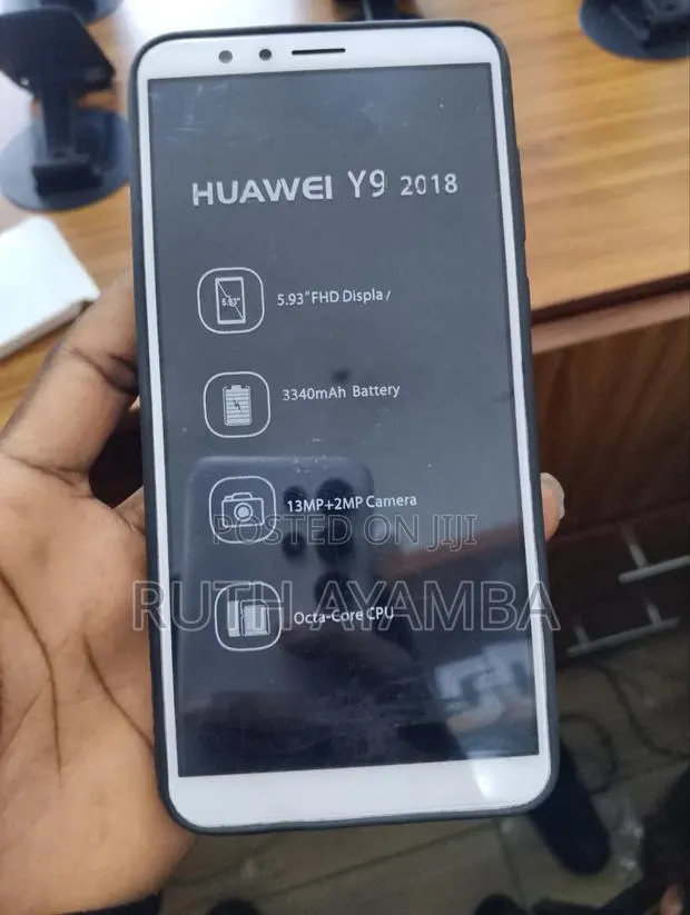 Huawei Y9 2018 128 GB Black · Photo 1