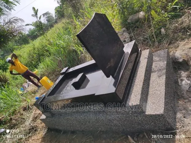 Customized Granite Tombstone Done at Osino · Photo 1