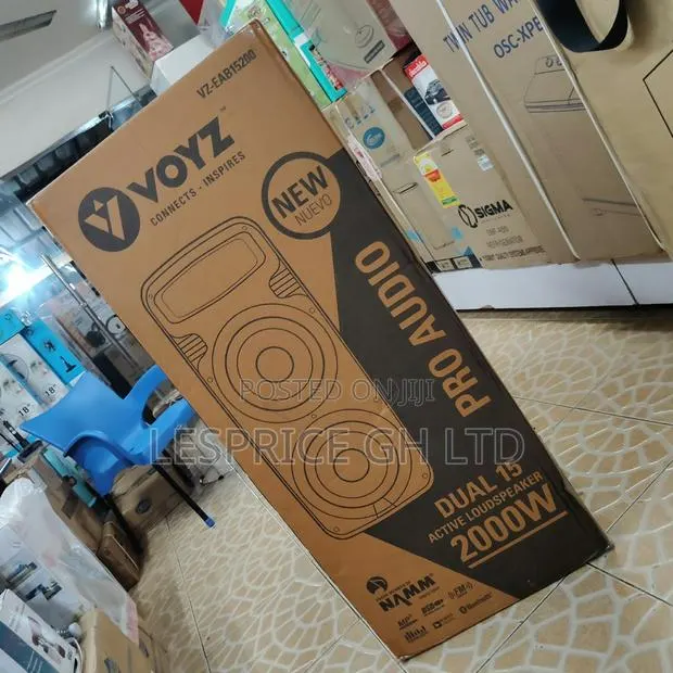 Massive Clearance Sale on Our Latest 2000W Voyz Bluetooth Speakers · Photo 1