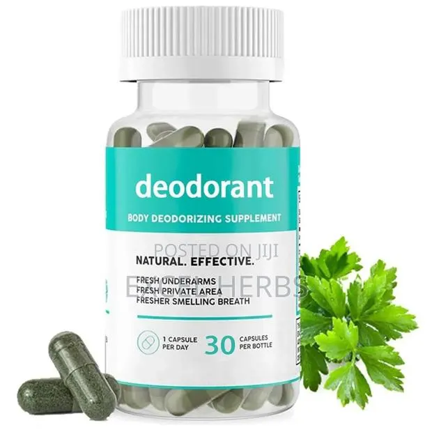 Body Magic Organic Deodorizing Supplement 30 Capsules · Photo 1