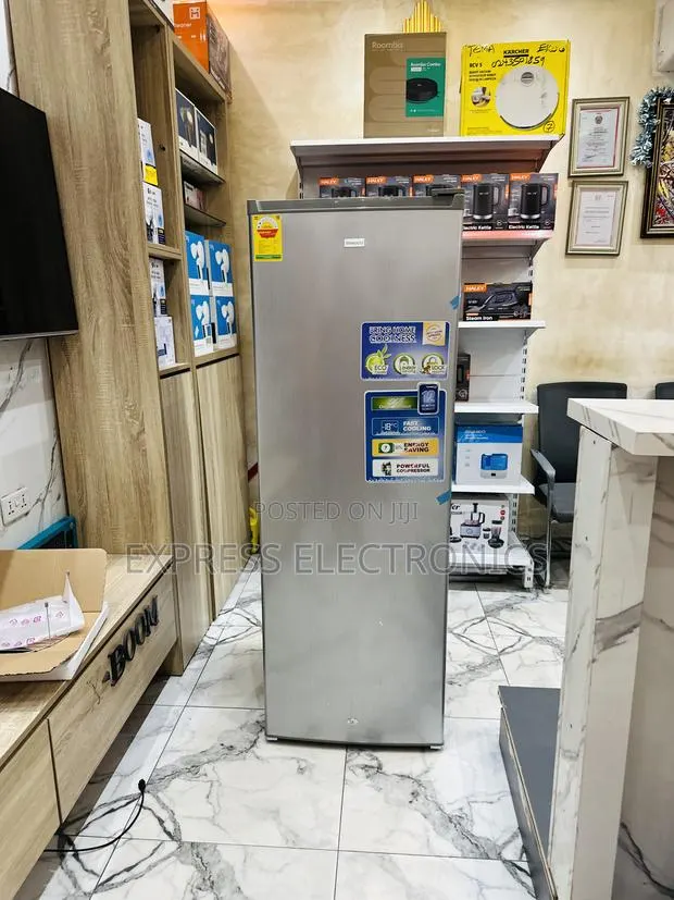 Limited Stock Nasco Upright Single Door Grey Freezer Nasd-133 · Photo 1