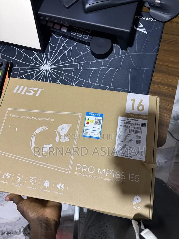Portable Display Msi Pro 16 inches Mp165 E6 · Photo 1