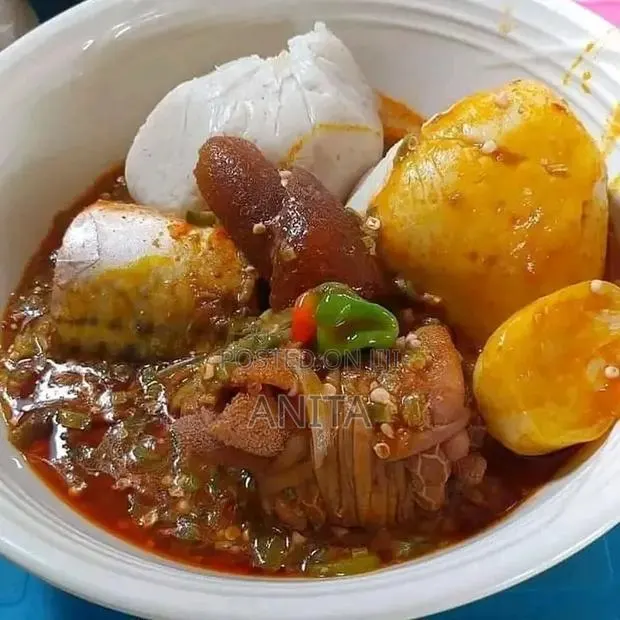 Banku With Okro Stew · Photo 1