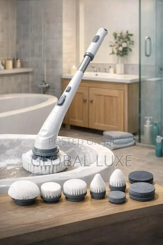Electric Spin Scrubber – Cordless Bathroom & Home Cleaning Brush · Photo 1