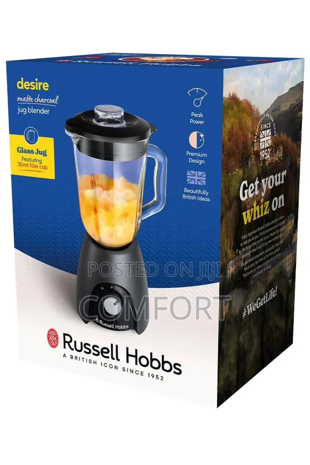 Russell Hobbs Desire Matte Glass Blender · Photo 1