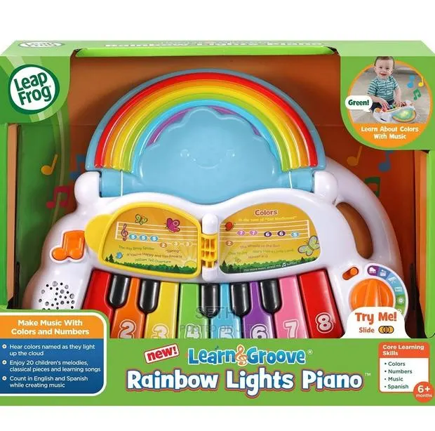 Children Kids Leapfrog Learn and Groove Rainbow Lights Piano · Photo 1
