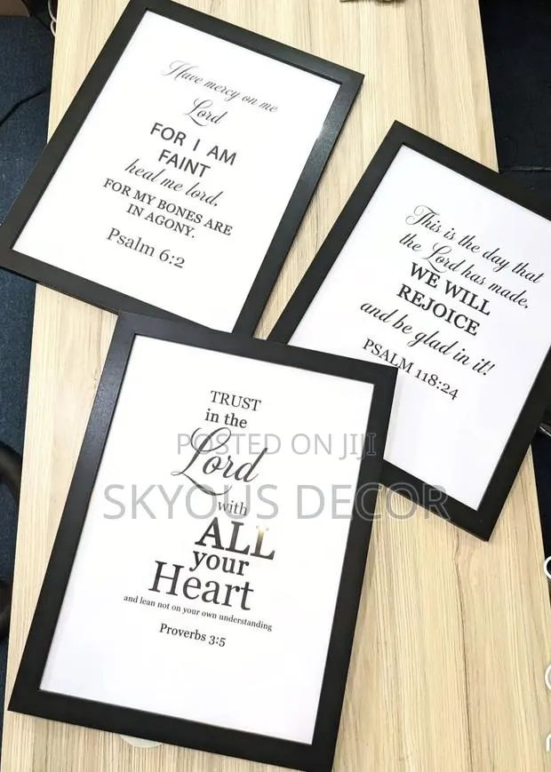 3 Sett Picture Frame With Your Quotes · Photo 1