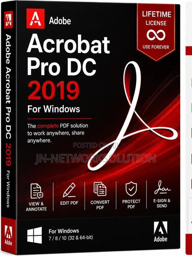 Adobe Acrobat Pro DC 2019 for Windows (Lifetime) · Photo 1