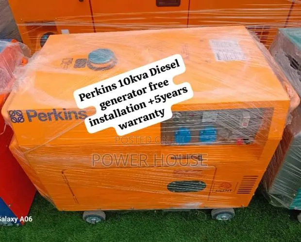 Power Originality Perkins Diesel Generator 10kva Silent · Photo 1