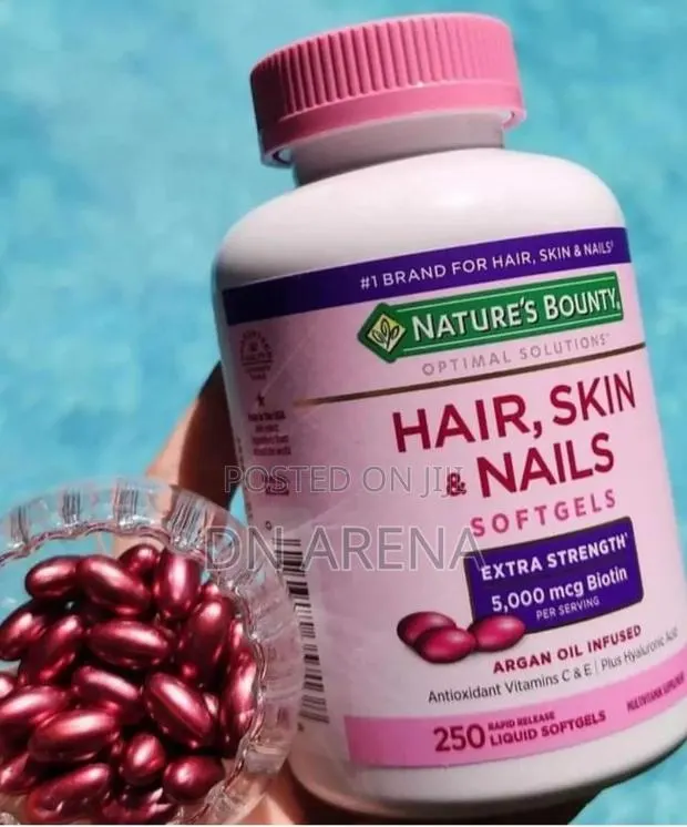 Nature’S Bounty Hair, Skin and Nails, 250 Softgels · Photo 1
