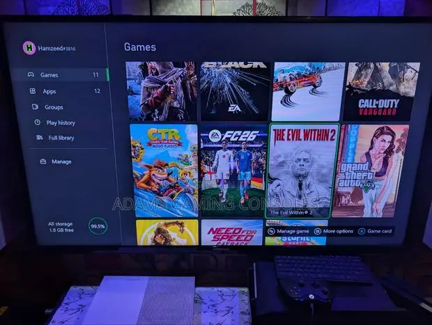 Microsoft Xbox One S 11games Installed · Photo 1