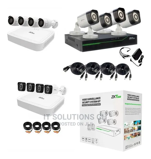 Zkt Complete DVR 1080P 4ch With Audio · Photo 1