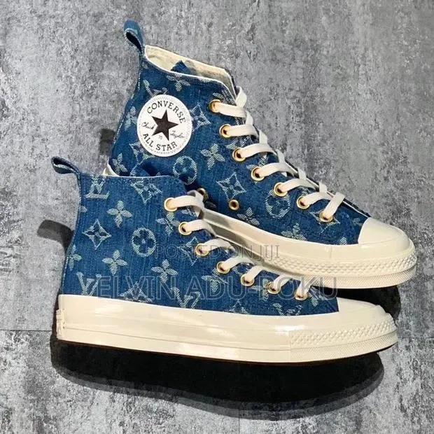 Hi Top Converse “ Lv Stripes “ Sneaker · Photo 1
