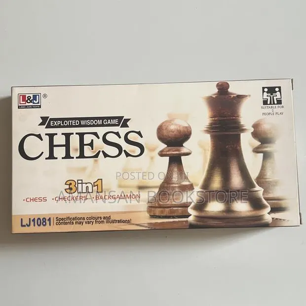 Chess Checkers Backgammon 3 in 1 · Photo 1