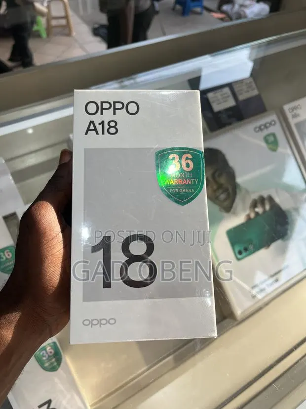 New Oppo A18 128 GB Black · Photo 1