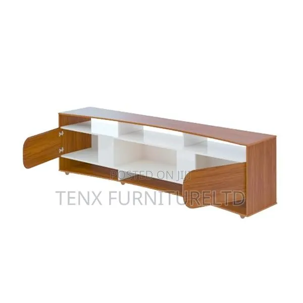 Tv Stand Cedar/Off White (Up to 86") · Photo 1