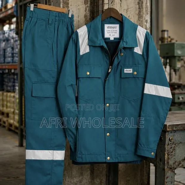 Premium Safety Wear Reflective Top and Down Overall Coverall Reflector · Photo 1
