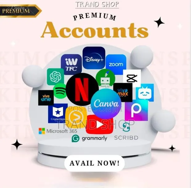 Premium Paid Account Subscription Hub for App and Software · Photo 1