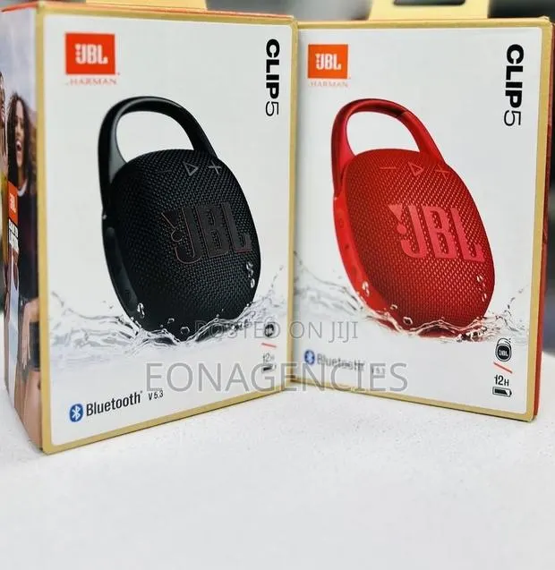 Brand New JBL Clip 5 Portable Bluetooth Speaker – 12H Playtime · Photo 1
