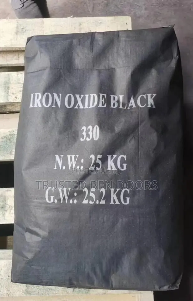 Black Iron Oxide Colour Pigment for Flooring Works · Photo 1