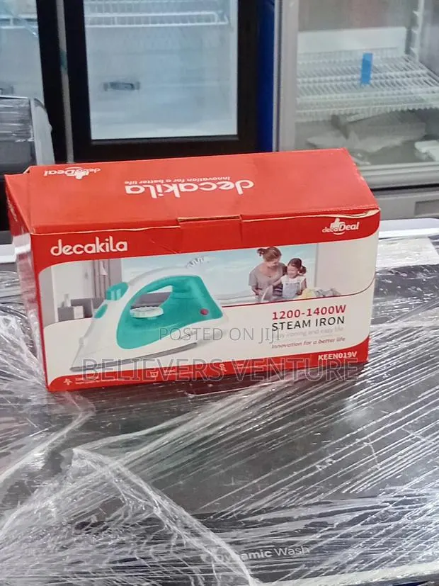 Wrinkle-Free Clothes Made Easy With Decakila Steam Iron · Photo 1