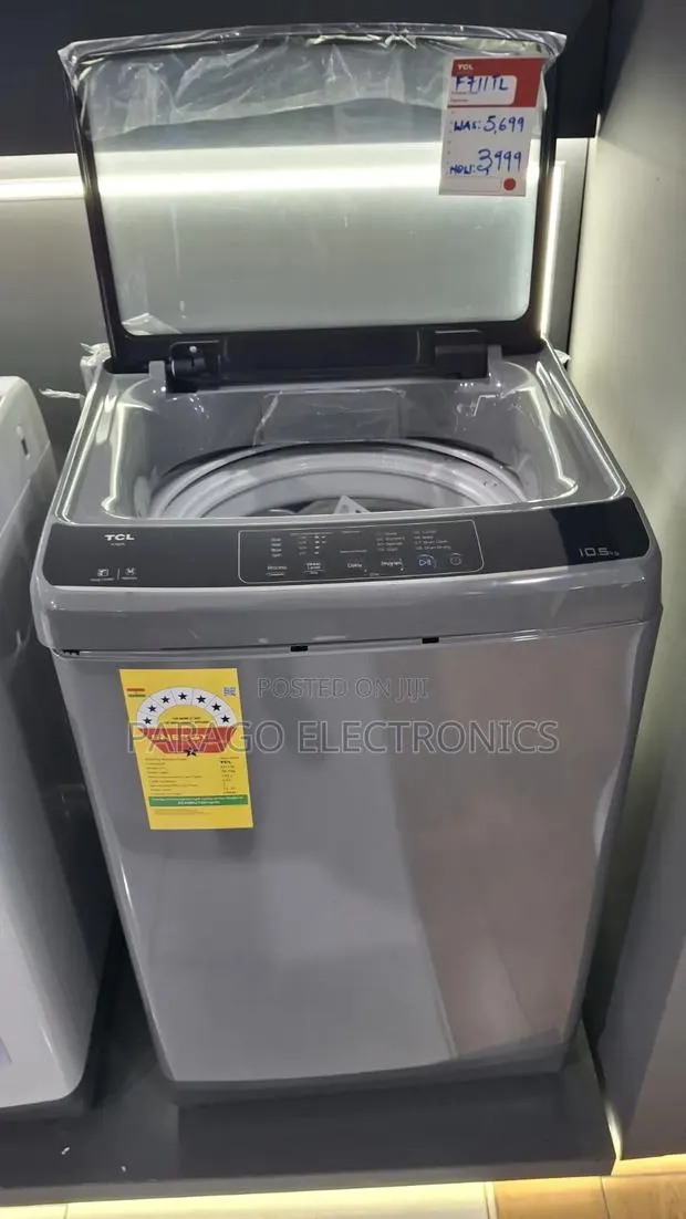 TCL Top Load Washing Machine 10.5Kg · Photo 1