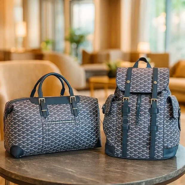 Goyard Boston 50 Duffel Bag and a Goyard Alpin Mm Backpack. · Photo 1