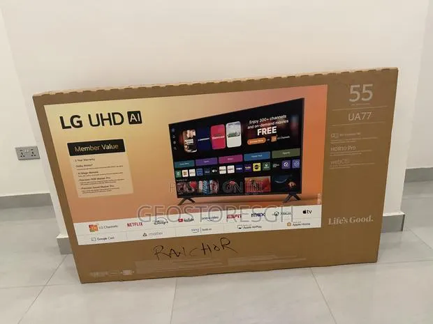 LG - 55” Class UA77 Series LED AI UHD Smart webOS TV (2025) · Photo 1
