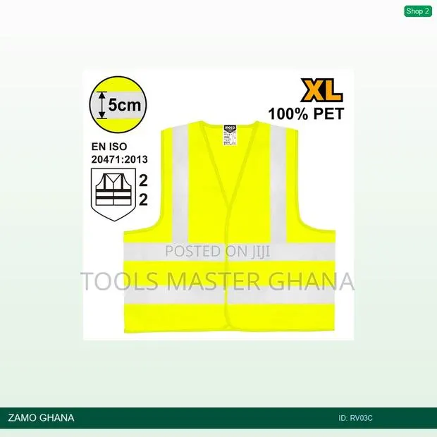 Reflection Vest Yellow - Rv03c · Photo 1