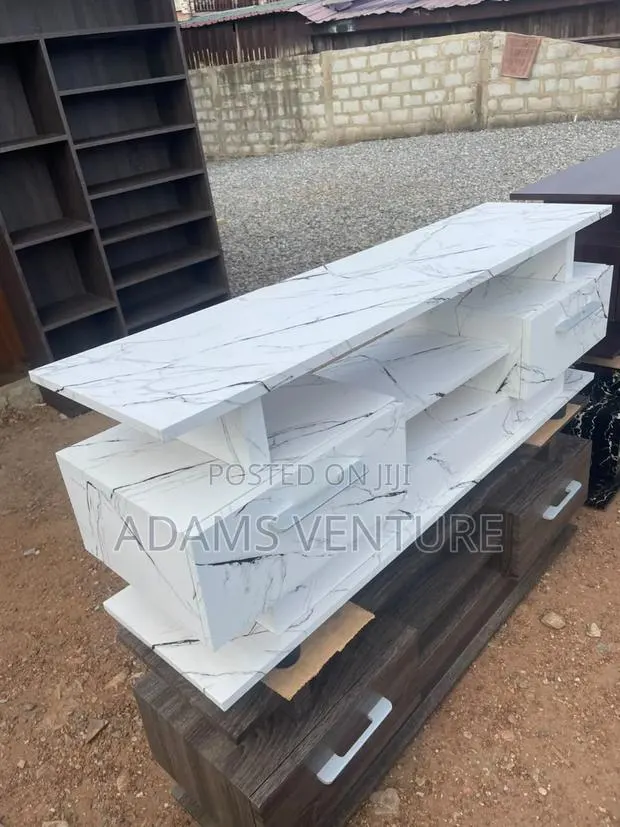 Black White Television Stand · Photo 1