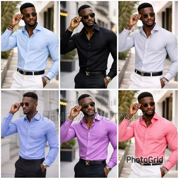 Arare Plain Office Shirt · Photo 1