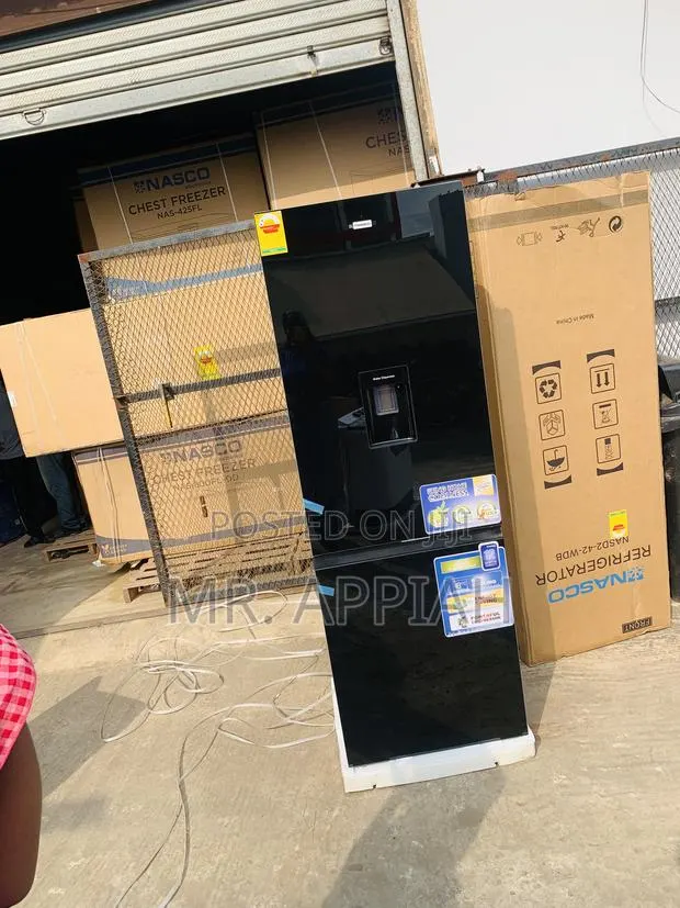High Quality Nasco Bottom Mount Freezer Fridge(Nasd 2-42 Wdb)Glass · Photo 1