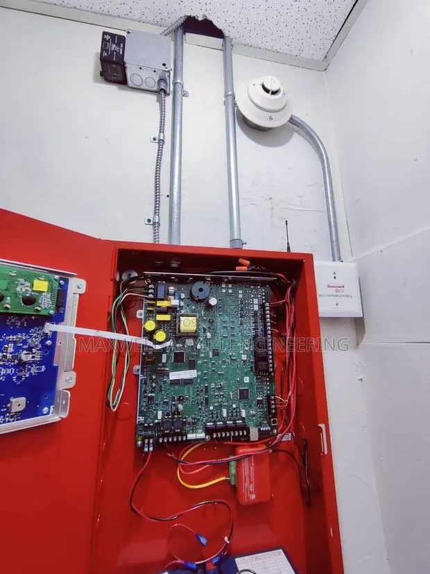 Cantonments Fire Alarm Installation · Photo 1