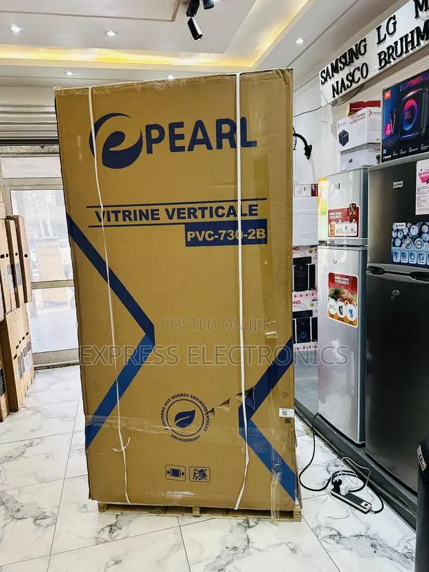 Very Cool 610l Display Fridge Pearl Two Door PVC-730-2b · Photo 1