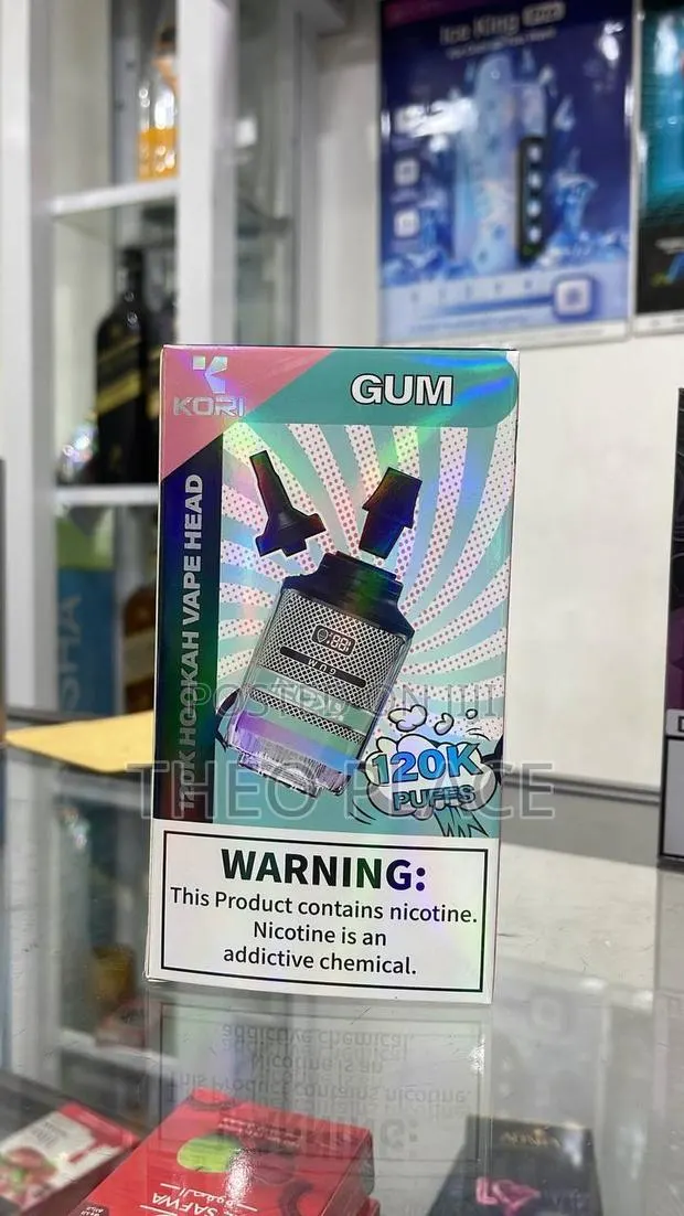 KORI Hookah Vape Head – Puffs | Gum Flavor | Accra · Photo 1