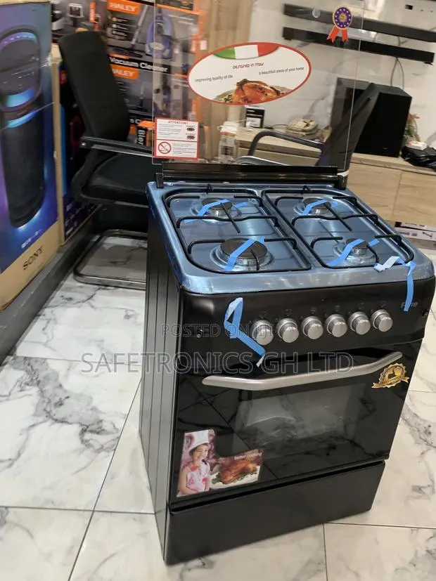 Most Affordable Ferre 60x60 4 Burner Gas Cooker, Auto Ignition, · Photo 1