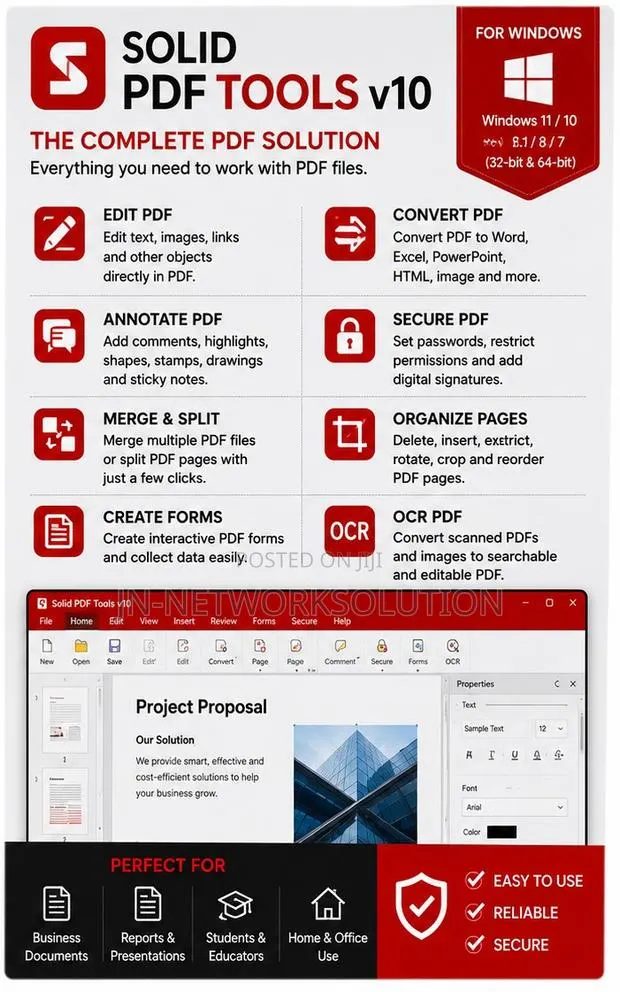 Solid PDF Tools V10 for Windows · Photo 1