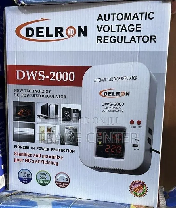 Delron 2000 Watts Wall Mounted Stabilizer · Photo 1