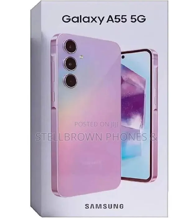 New Samsung Galaxy A55 256 GB Silver · Photo 1