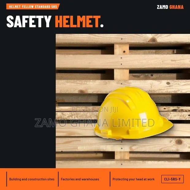 Helmet Yellow Standard 5Rs - CLI-5RS-Y · Photo 1