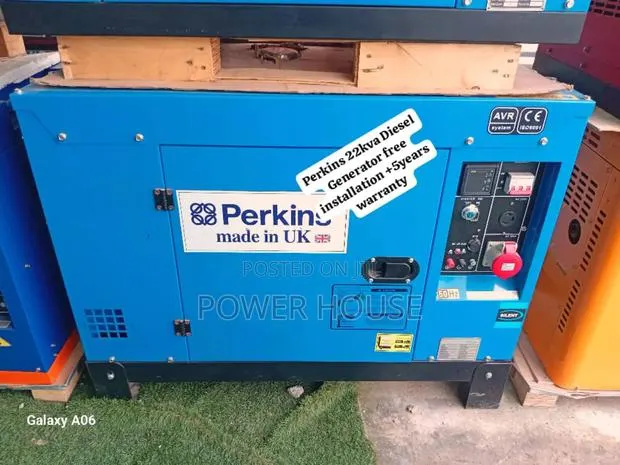 Words Works Perkins Diesel Generator 22kva Silent Perkins Generator · Photo 1
