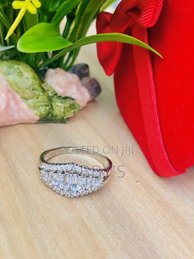 Classic Four Roll Silver Promise Ring · Photo 1