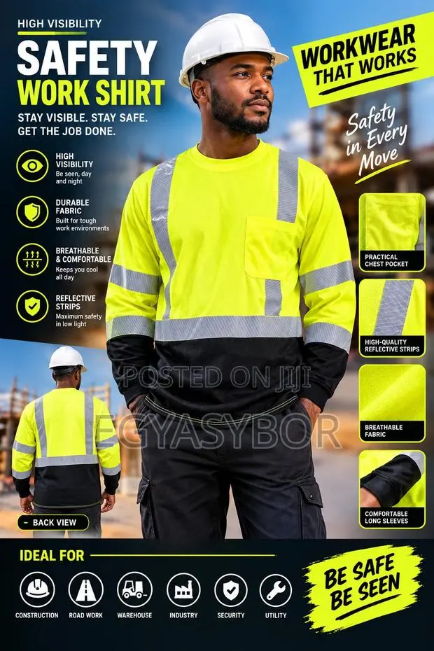 High Quality Reflector Round Neck Safety Wear Reflective · Photo 1