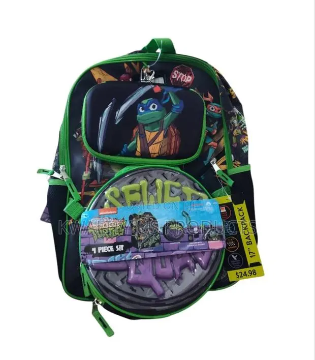 Backpack With Lunch Bag, Id Lanyard and Gadget Case · Photo 1