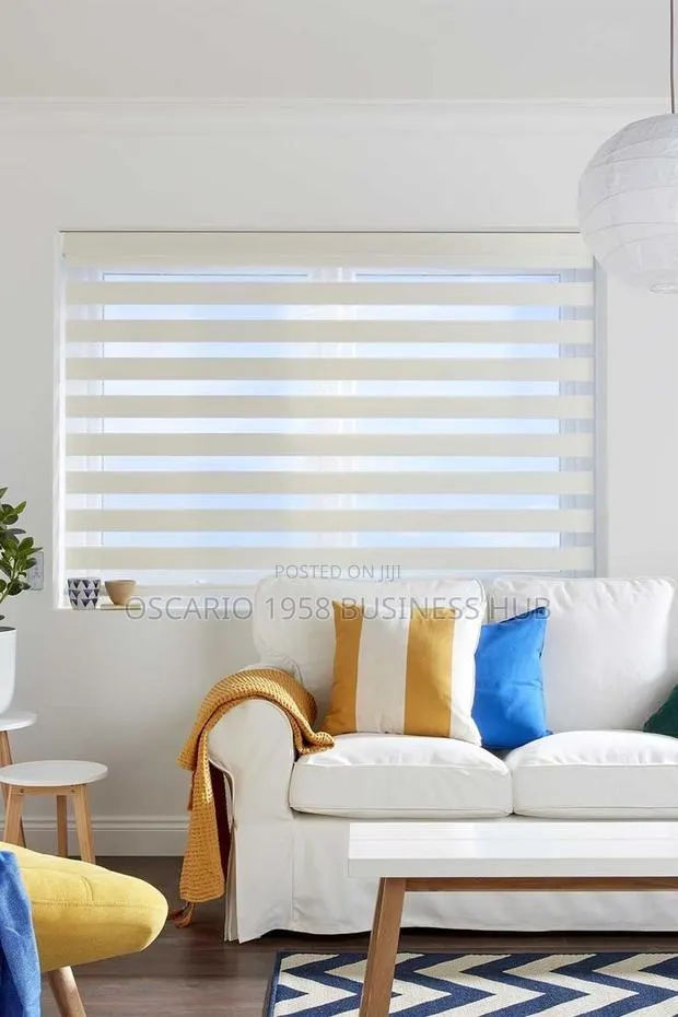 White House Zebra Window Curtain Blinds · Photo 1
