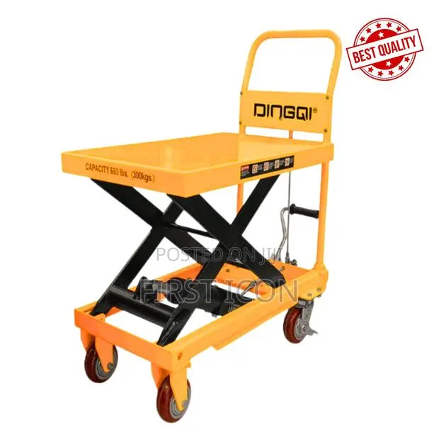 300kg High Quality Industrial Lifting Table Cart - Dingqi Ddga01300 · Photo 1