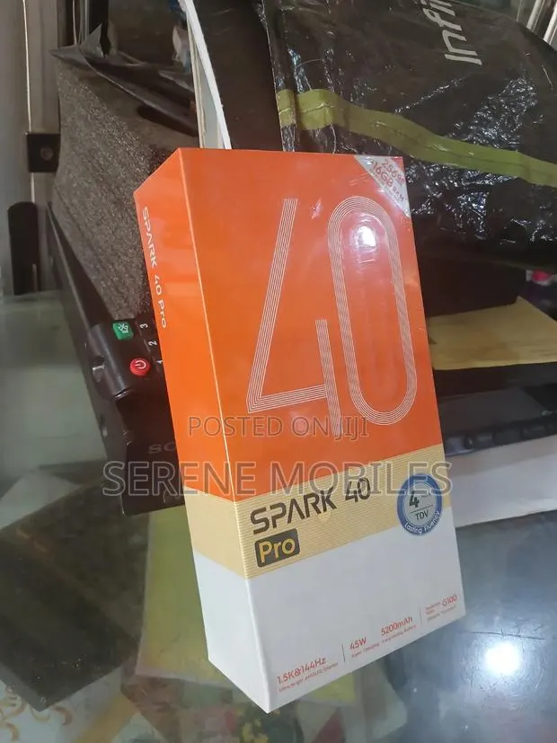 New Tecno Spark 40 Pro 256 GB · Photo 1